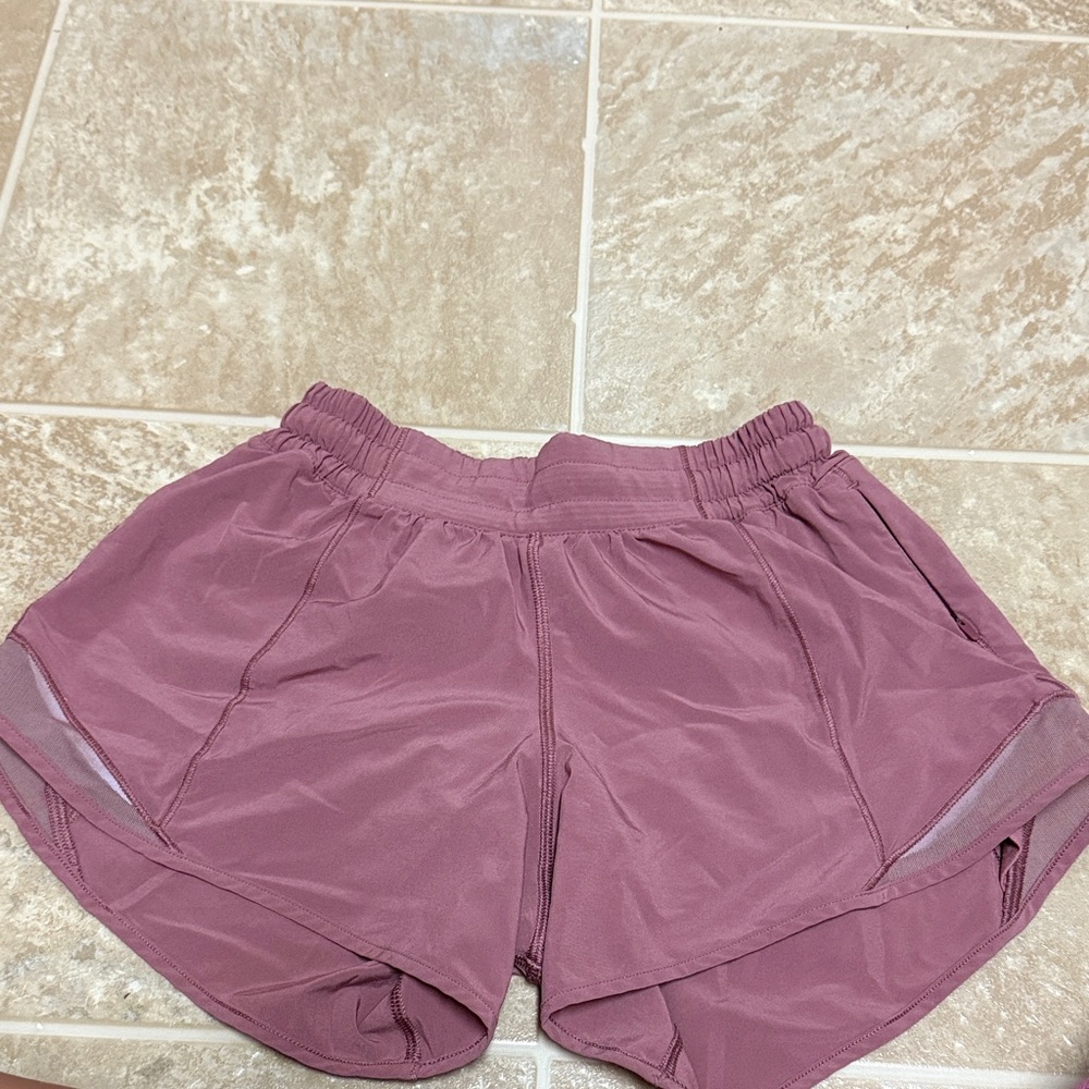 Lululemon Athletica Dusty Rose Athletic Shorts